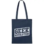 Eric Helmar Müller Urban Backwoods Geek Revolution, Stofftasche, Farbe: Navy