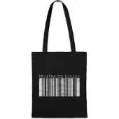 Eric Helmar Müller Urban Backwoods Frustrated Citizen, Stofftasche, Farbe: Schwarz