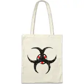 Eric Helmar Müller Urban Backwoods Trikru Symbol, Stofftasche, Farbe: Beige