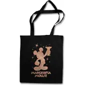 Eric Helmar Müller Urban Backwoods Margerita Mouse, Stofftasche, Farbe: Schwarz