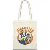 Eric Helmar Müller Urban Backwoods Pipefitter, Stofftasche, Farbe: Beige
