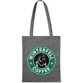 Eric Helmar Müller Urban Backwoods Winterfell Coffee, Stofftasche, Farbe: Grau