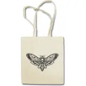 Eric Helmar Müller Urban Backwoods Death Moth, Stofftasche, Farbe: Beige