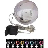 Europalms LED Snowball 15cm, rosa (83501246)