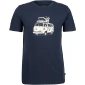Stoic - Hemp30 UtbySt. Print Tee - T-Shirt Gr S blau