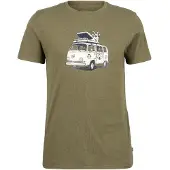 Stoic - Hemp30 UtbySt. Print Tee - T-Shirt Gr L oliv