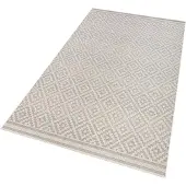 Hanse Home Teppich "Raute" Gr. 6, grau, B:200cm H:8mm L:290cm, Kunstfaser, Teppiche, Teppich, In-& Outdoor, Wetterfest, Balkon, Läufer, Wohnzimmer, Terrasse, Raute