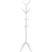 Actona Kleiderständer GROUP "Ascot", weiß, B:42cm H:178cm T:42cm, MDF, Garderobenständer, Kleiderständer, Garderobenständer aus lackiertem MDF, mit 8 Haken