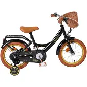 Volare Ashley Kinderfahrrad 14 Zoll, Schwarz