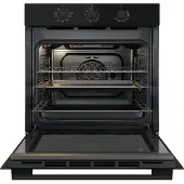 Whirlpool OMK38HU0B, Medium, Elektrischer Ofen, 71 l, 71 l, Lüfterbetrieben, 1500 W