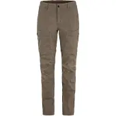 Fjällräven - Women's Abisko Hybrid Trail Trousers Zip-Off - Trekkinghose Gr 40 braun