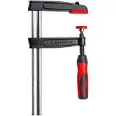 Bessey Temperguss-Schraubzwinge TPN mit 2-Komponenten-Kunststoffgriff - TPN60S12BE-2K