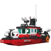 Mould King Feuerlöschboot, 315 Teile