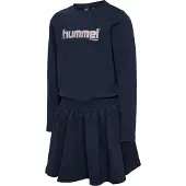 Hummel Kleid mit langen Ärmeln, Mädchen Aria