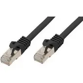 Shiverpeaks BASIC-S, 30 m, Cat7, S/FTP (S-STP), RJ-45, RJ-45, Schwarz