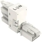 Wago 890-686 h-Verteiler,3-polig,Kod. A,weiß 890686 - 50 Stück
