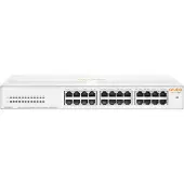 HP Aruba Networking Networking Instant On Switch 24p Gigabit 1430, Unmanaged, L2, Gigabit Ethernet (10/100/1000), Vollduplex, Rack-Einbau, 1U
