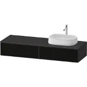 Duravit Zencha Konsolenwaschtischunterbau, 1600x550mm, 2 Auszüge, 1 Ausschnitt rechts, ZE4814, ZE4814R63800000