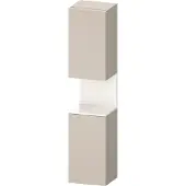 Duravit Hochschrank Qatego 40x36x1760cm, 2 T, B, An r, w g/tau ma