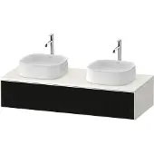 Duravit Zencha Konsolenwaschtischunterbau, 1300x550mm,1 Auszug, 2 Ausschnitte, ZE4813B