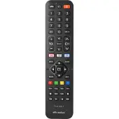 Meliconi 808041, TV, IR Wireless, Drucktasten, Schwarz