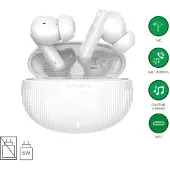 4smarts SkyBuds Pro ANC, True Wireless Stereo (TWS), Anrufe/Musik/Sport/Alltag, 40 g, Kopfhörer, Weiß