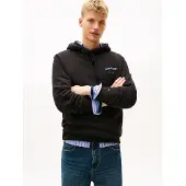 Tommy Hilfiger Hoodie "TJM DOLLAR STACK", mehrfarbiger Rückenprint, regular fit