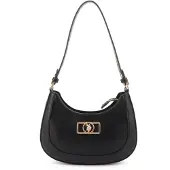 U.S. POLO ASSN. Schultertasche Handtasche Jones Chic Hobo Bag Black schwarz