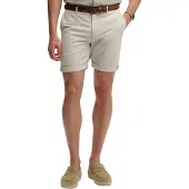 Superdry für Herren. M7110486A Premium Regular Regular kurze Chino grau (36), Lässig, Baumwolle