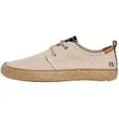 Pepe Jeans für Herren. PMS100008 Port Nature Espadrilles beige (43), Stoff, Wohnung, Schnürsenkel, Lässig