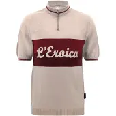 Santini Eroica Vino Kurzarm-radtrikot