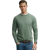 Superdry für Herren. M2014044A Grünes Classic Essential Sweatshirt (M), Lässig, Baumwolle