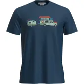 Icebreaker - Merino 150 Tech Lite S/S Tee Transportage - Merinoshirt Gr XL blau