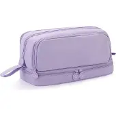 Youjia Federmäppchen Schule Mäppchen Mädchen Teenager, Groß Federtasche Federmappe Erwachsene Etui, lila
