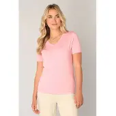 Base Level T-Shirt "Yanic" mit V-Ausschnitt