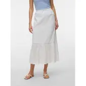 Vero Moda Maxirock "VMTRINE MW MAXI SKIRT WVN NOOS" Baumwolle