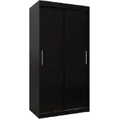 MEBLE KRYSPOL Kleiderschrank, Schiebetürenschrank Schlafzimmer, Schrank TOKYO 100 cm