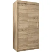 MEBLE KRYSPOL Kleiderschrank, Schiebetürenschrank Schlafzimmer, Schrank TOKYO 100 cm