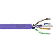 Digitus CAT 6 U/UTP Datenkabel - Verlegekabel, 305 m, Simplex, Eca, 305 m, Cat6, U/UTP (UTP), Violett