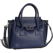 Toscanto Tasche jeansblau Handtasche mittel 30x22cmx8cm D2OTT848HB4