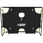 AWTOOLS Fußballtor 213x153x76 cm Stahlrohr pulverbeschichtet