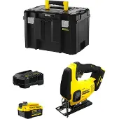 Stanley Stichsäge FatMax SFMCS600M1T (1 x 4,0 Ah + Ladegerät + TSTAK VI)