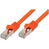 Shiverpeaks RJ45 Patchkabel m. CAT 7 Rohkabel PIMF orange 10m