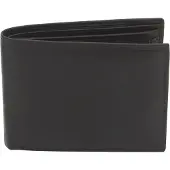 Friedrich Lederwaren Scheintasche SECRET LINE schwarz Nappa Leder RFID Schutz