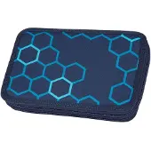 MCNEILL Federmäppchen Pencil Case with Two Compartments Xagon dunkelblau
