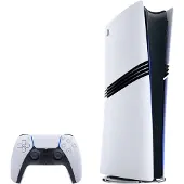 Sony Interactive Entertainment Playstation 5 Pro, PlayStation 5 Pro, Schwarz, Weiß, 120 Hz, SSD, 2 TB, 10,100,1000 Mbit/s