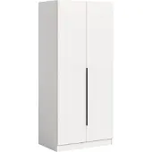Ebuy24 Kopenhagen Kleiderschrank 2 Türen weiß.