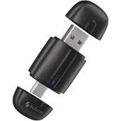 Siltcon CarPlay Adapter – Wireless Android Auto, ultrakompakt, Schwarz