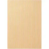 Hanse Home Ted Baker Flachgewebeteppich Linley, Wetterfest, Streifen, Pflegeleicht, Ocker - 160x230 cm