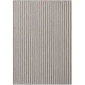 Hanse Home Ted Baker Flachgewebeteppich Linley, Wetterfest, Streifen, Pflegeleicht, Grau - 160x230 cm